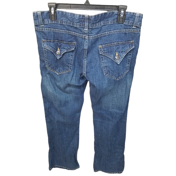 Dear ab Womens Size 12S Blue Solid BootCut Jeans - Picture 9 of 9